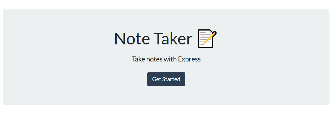 GitHub - spaceboundbear/NoteTakerExpress: This is a simple note taking ...