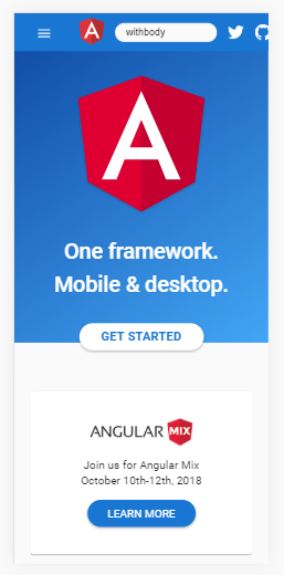 aio - github icon cropped on mobile · Issue #25167 · angular/angular ...