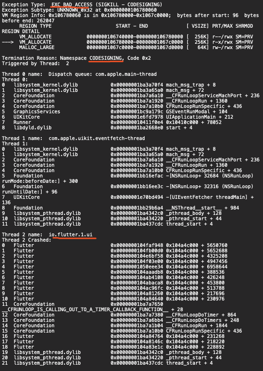 flutter ui crash · Issue #36797 · flutter/flutter · GitHub