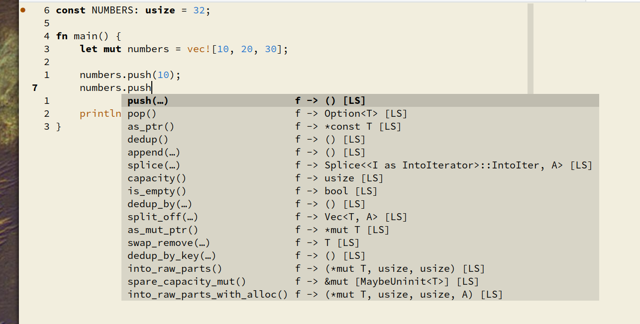 Show basic type/signature info in the completion menu · Issue #209 ...