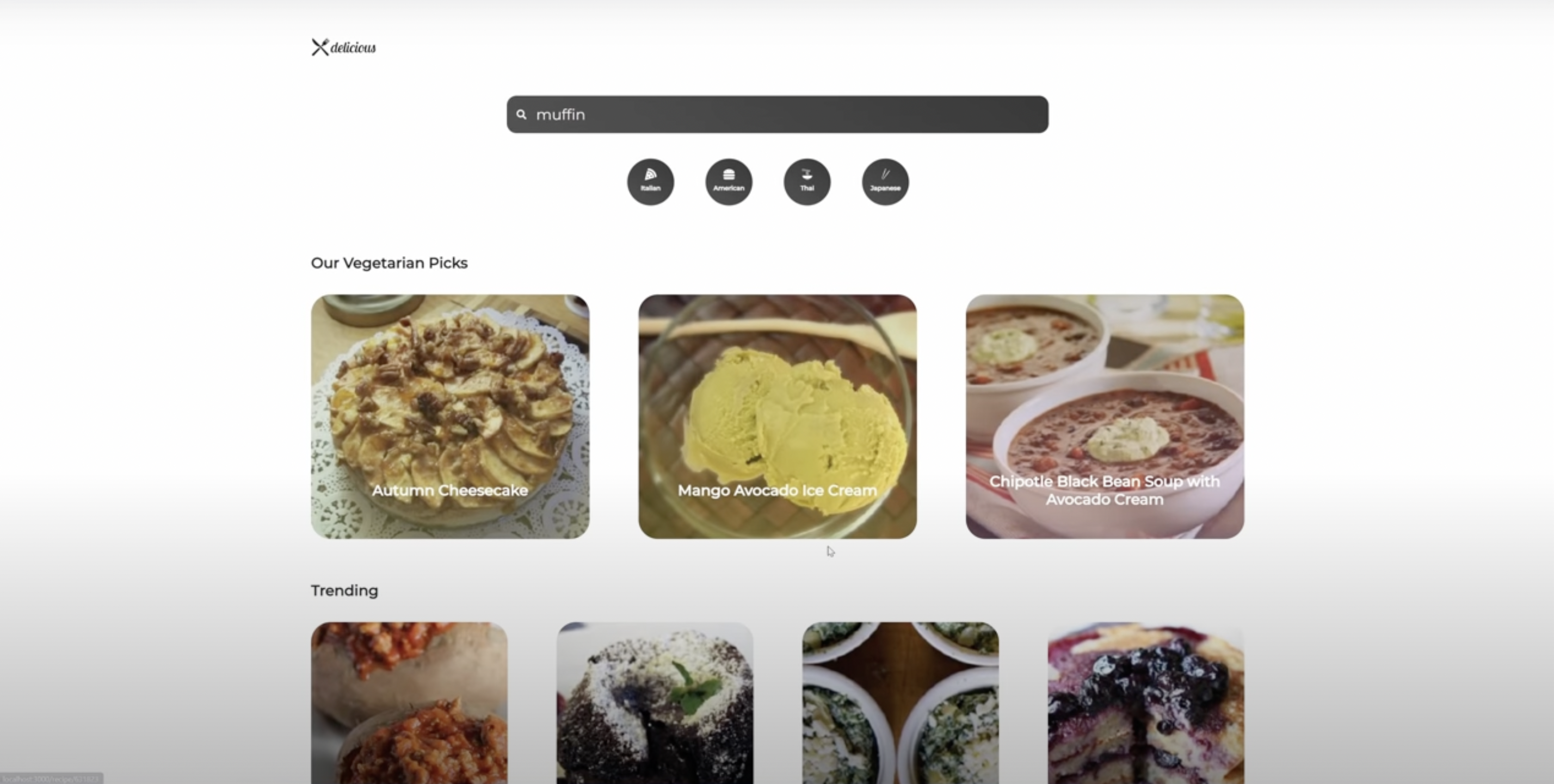 GitHub - farriskabalaoui/qualityFoods: Recipe app built with React and ...
