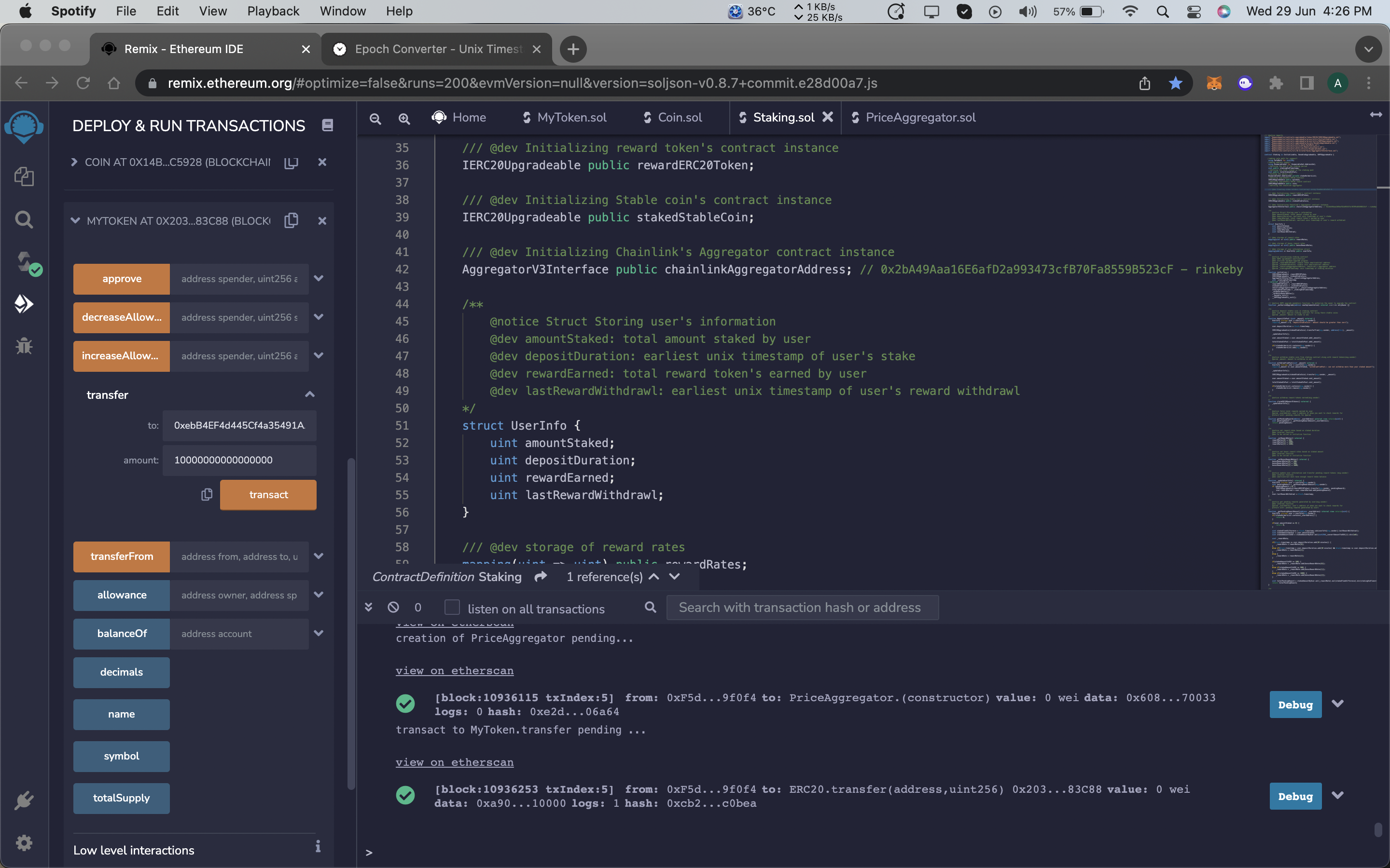 GitHub - akshatsolulab/staking