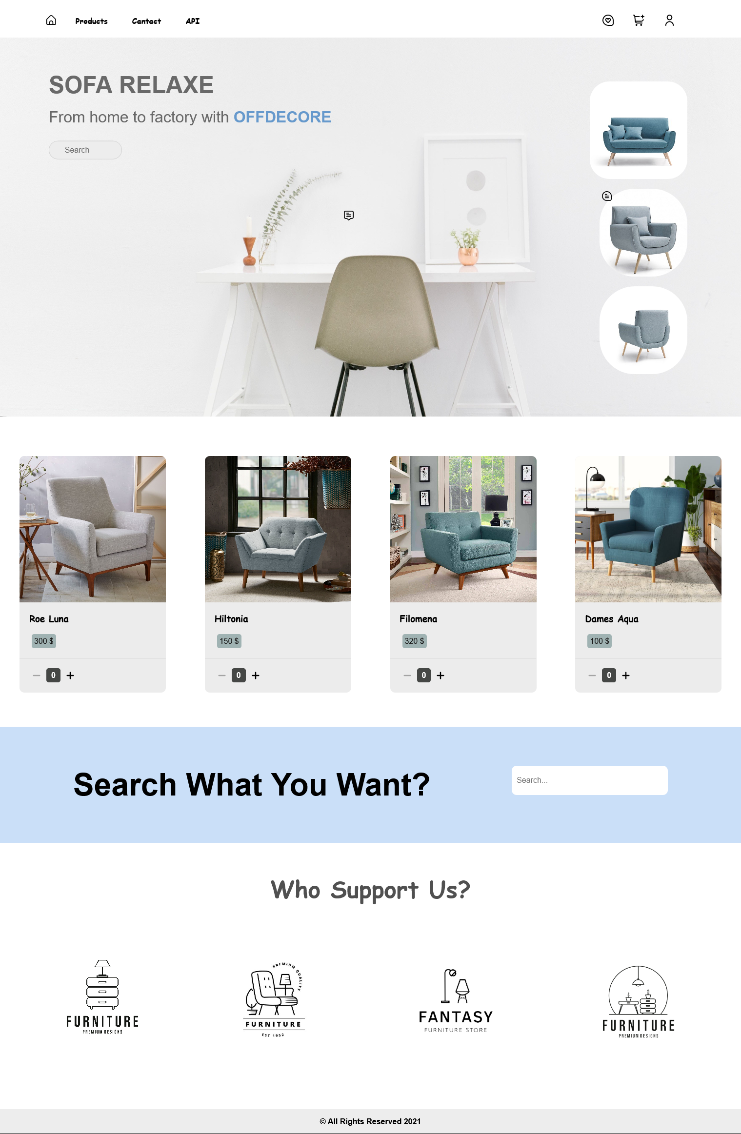 GitHub - Minazdr/Online-Sofa-Shop: I used in this project from API ...