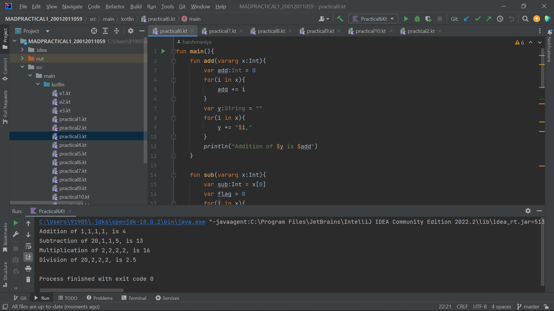 GitHub - harshmaniya/MADPRACTICAL1_20012011059