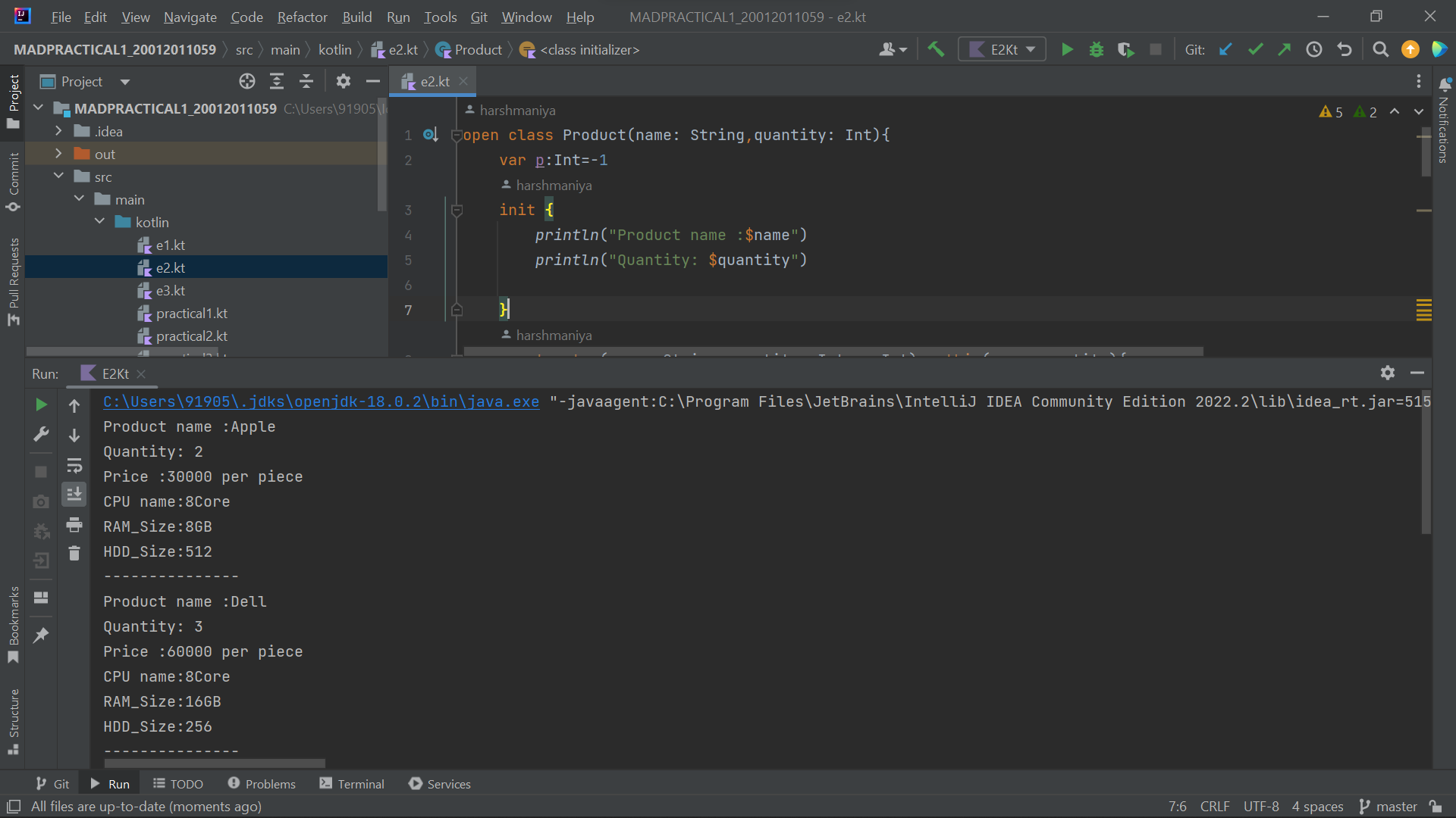 GitHub - harshmaniya/MADPRACTICAL1_20012011059