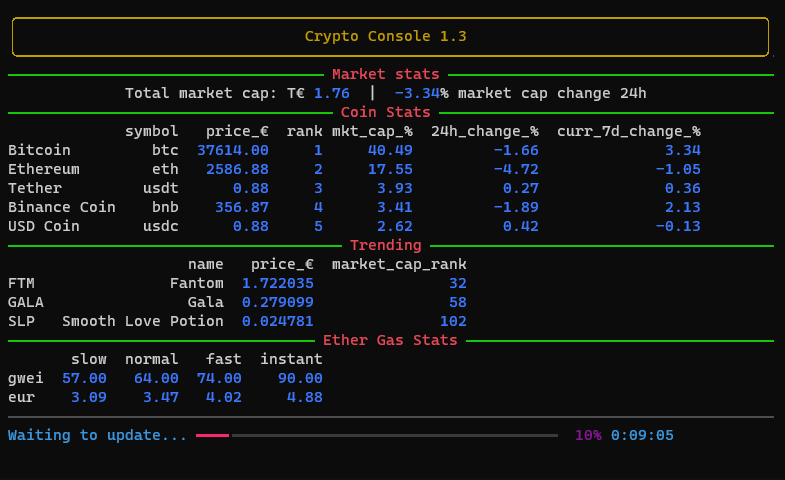 GitHub - Criomby/crypto_console: A CLI app which gets and displays the ...