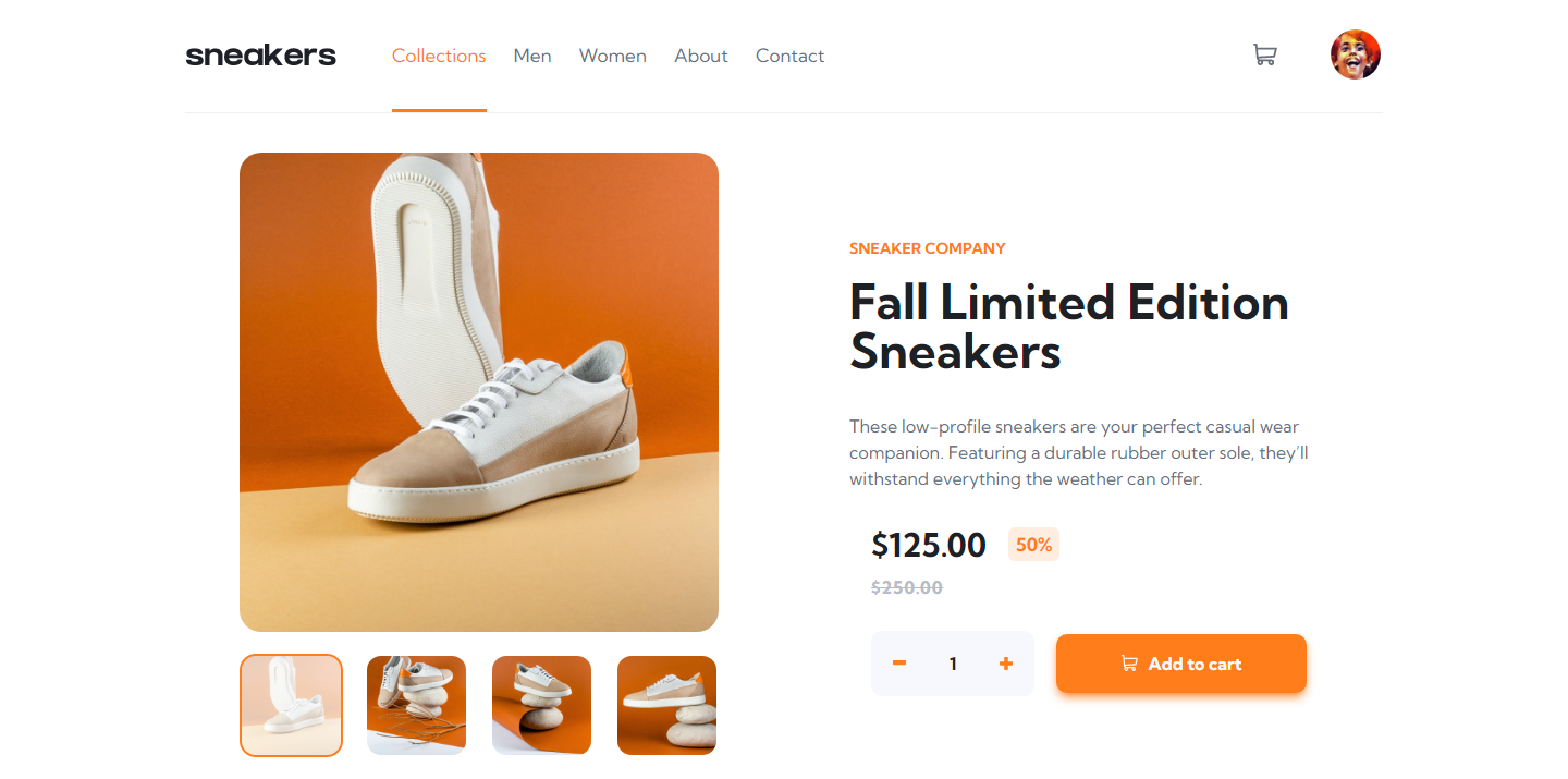 GitHub - Kamasah-Dickson/E-commerce-landing-page: A basic Add to and ...