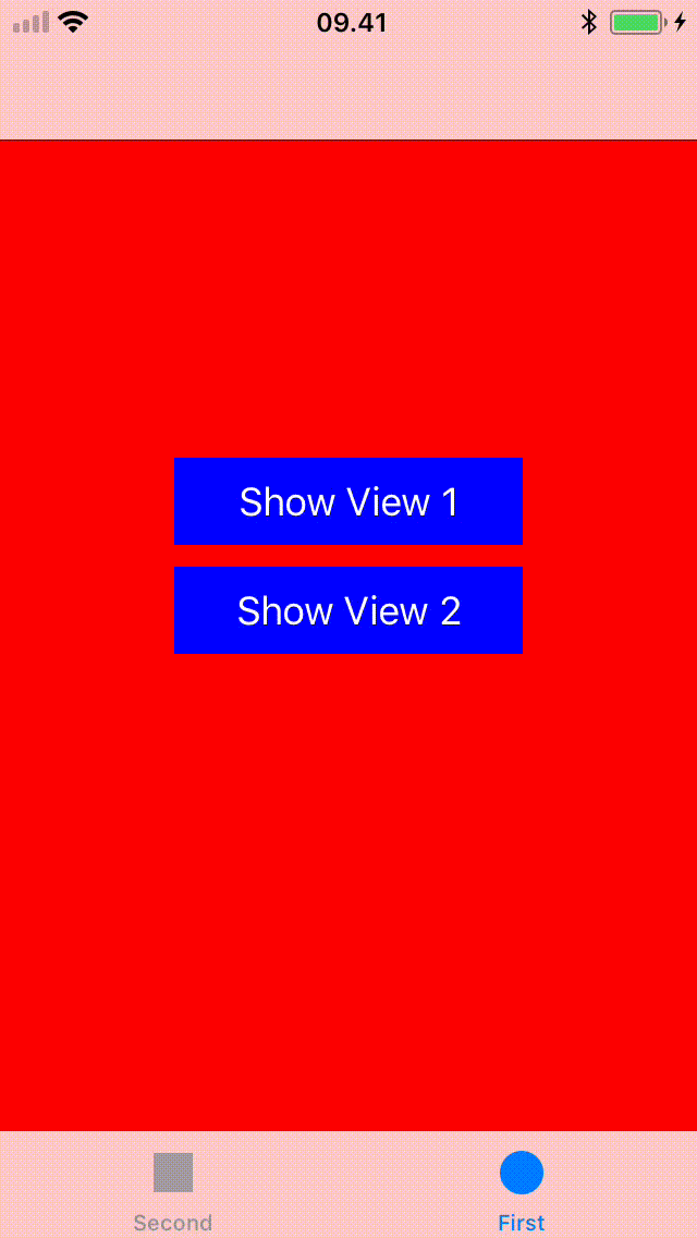 Multiple flutter views seems to interfere with each others graphics ...