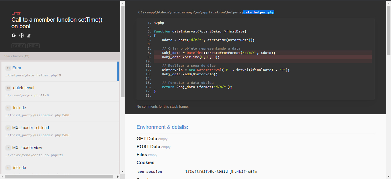 Erro no date_helper.php · Issue #1429 · RamonSilva20/mapos · GitHub