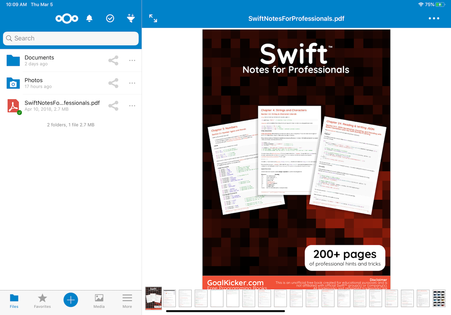 Simulator Screen Shot - iPad Pro (11-inch) - 2020-03-05 at 10 09 20