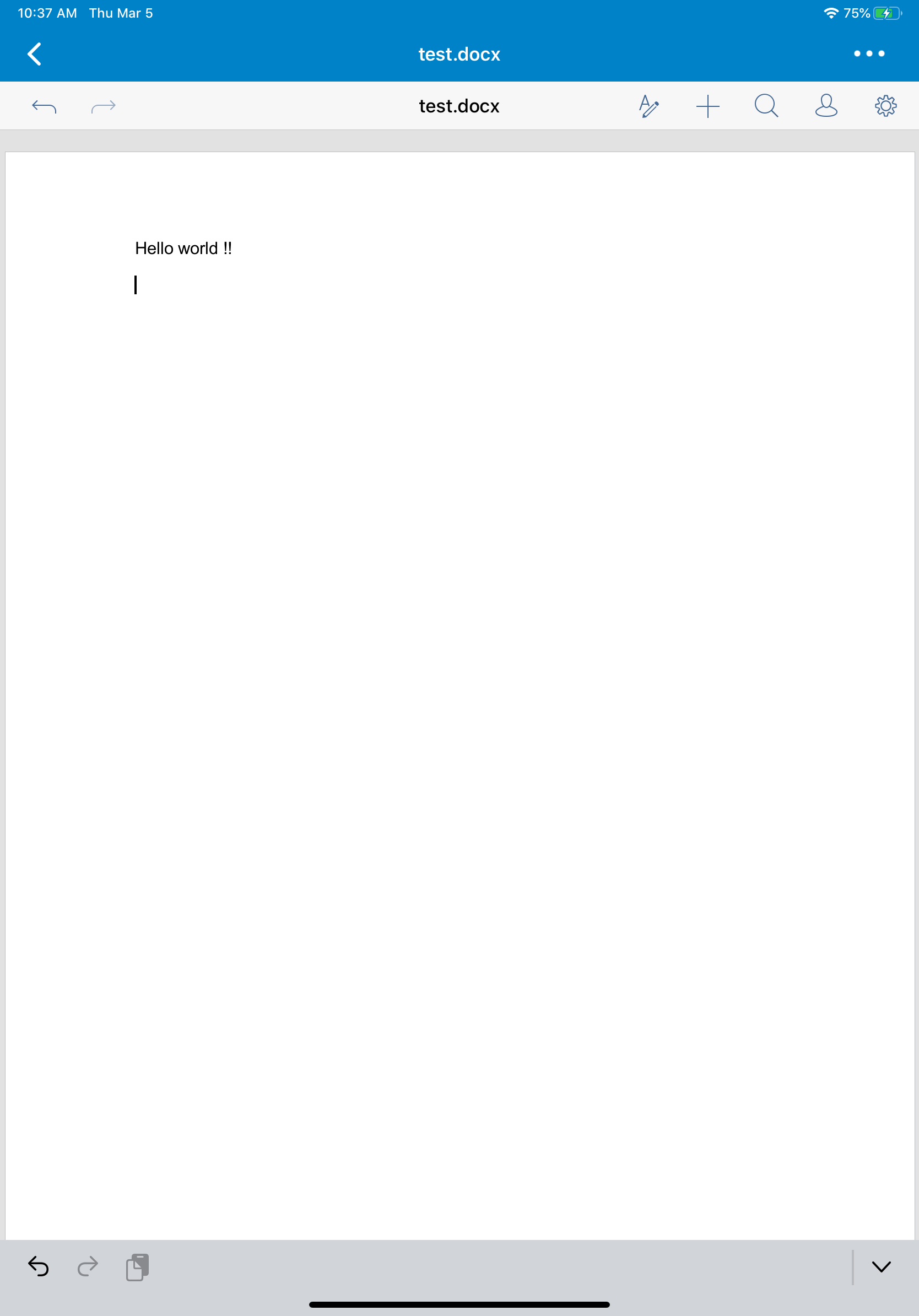 Simulator Screen Shot - iPad Pro (11-inch) - 2020-03-05 at 10 37 51