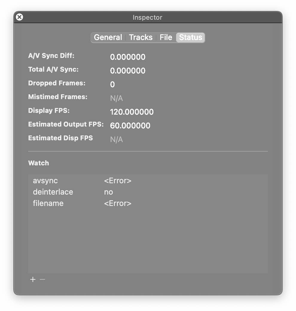 Inspector displays "Error" for filename · Issue #4289 · iina/iina · GitHub