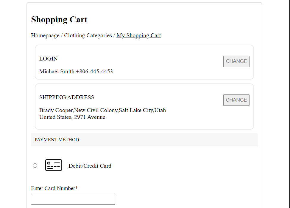 GitHub - vasi1432/shopping-cart: a responsive shopping cart page using ...