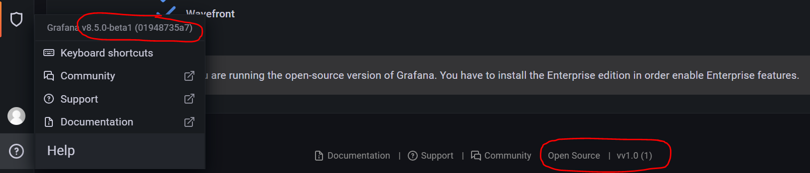 grafana:latest pushed with incorrect grafana version vv1.0 · Issue ...