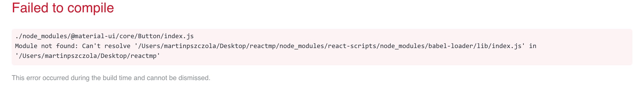Can't load Material UI Component in Create React App project · Issue ...