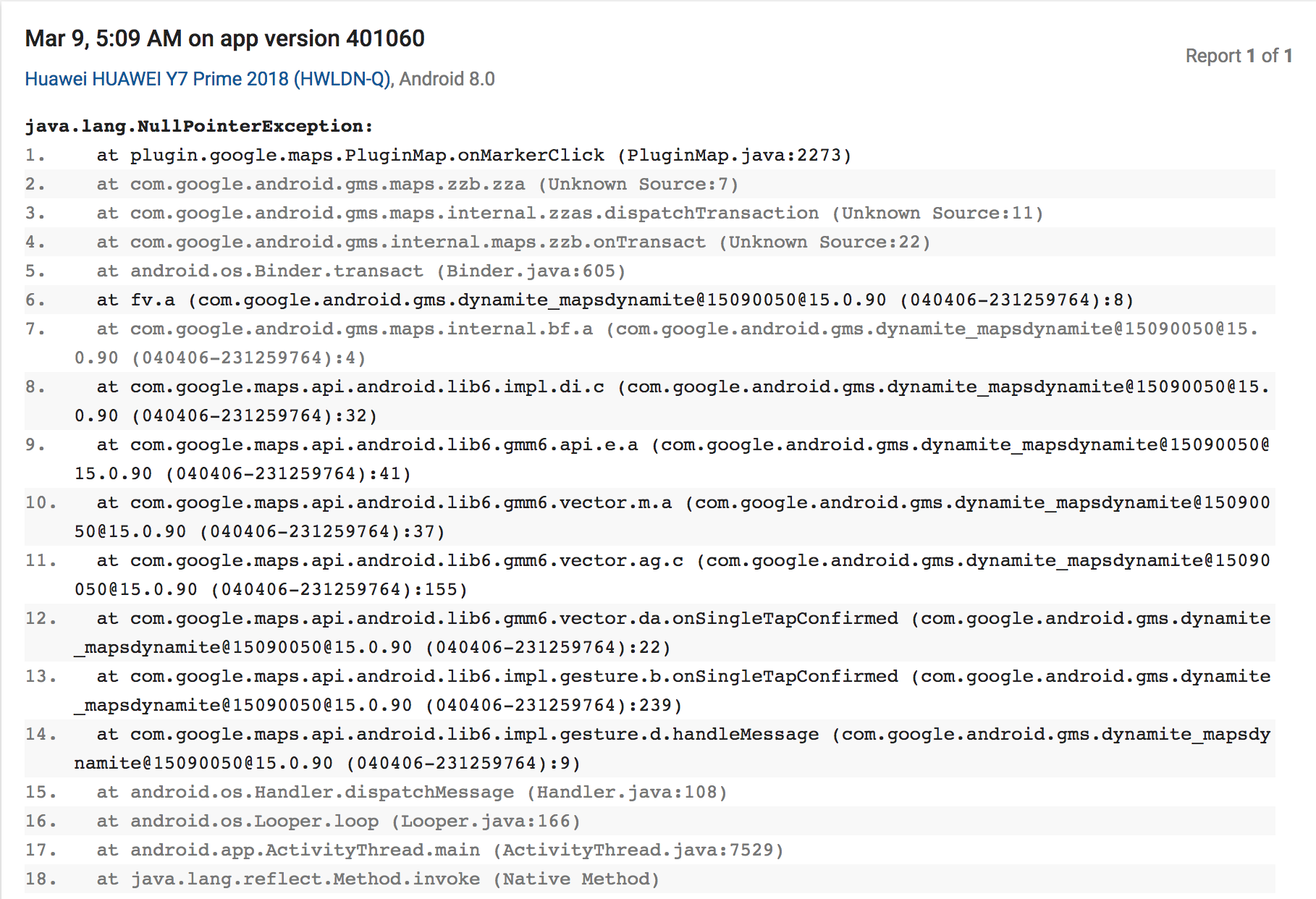 null pointer exception · Issue 2576 · mapsplugin/cordovaplugin