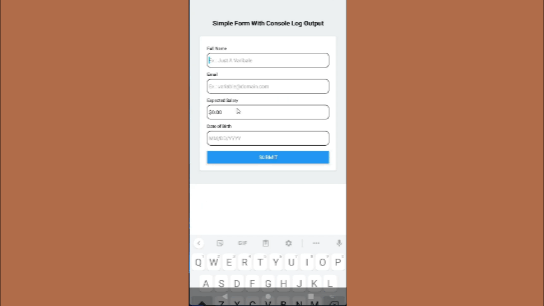 GitHub - awereactnative/React-Native-Form-with-data-Access