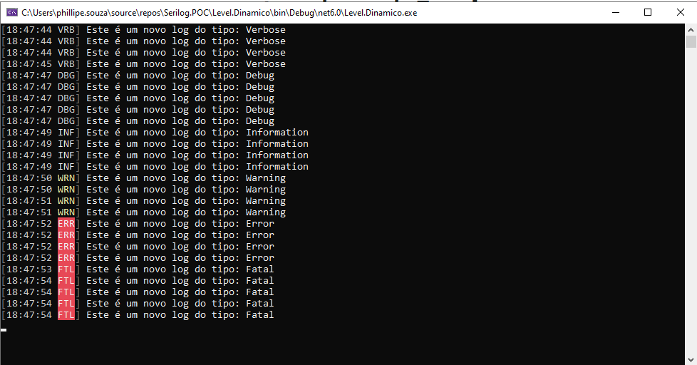 Serilog Change Namespace Level – PKEXHM