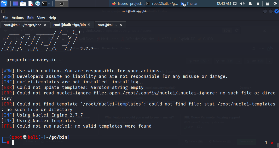 nuclei-templates not found · projectdiscovery · Discussion #2573 · GitHub