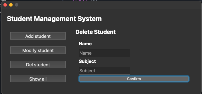 GitHub - lcylcy66666/Student-management-system: Use pyqt5 + server + SQL