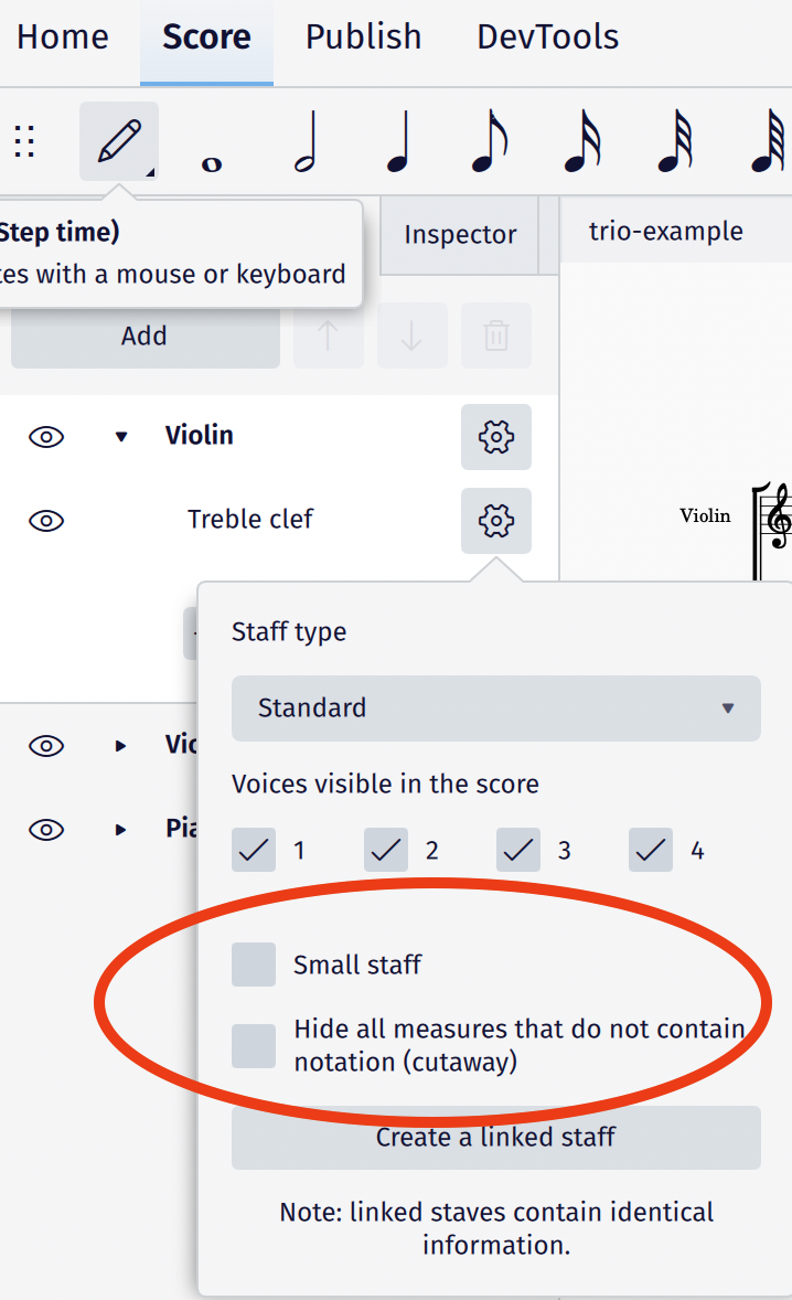 Missing checkboxes in Staff/Part properties dialog · Issue 8559