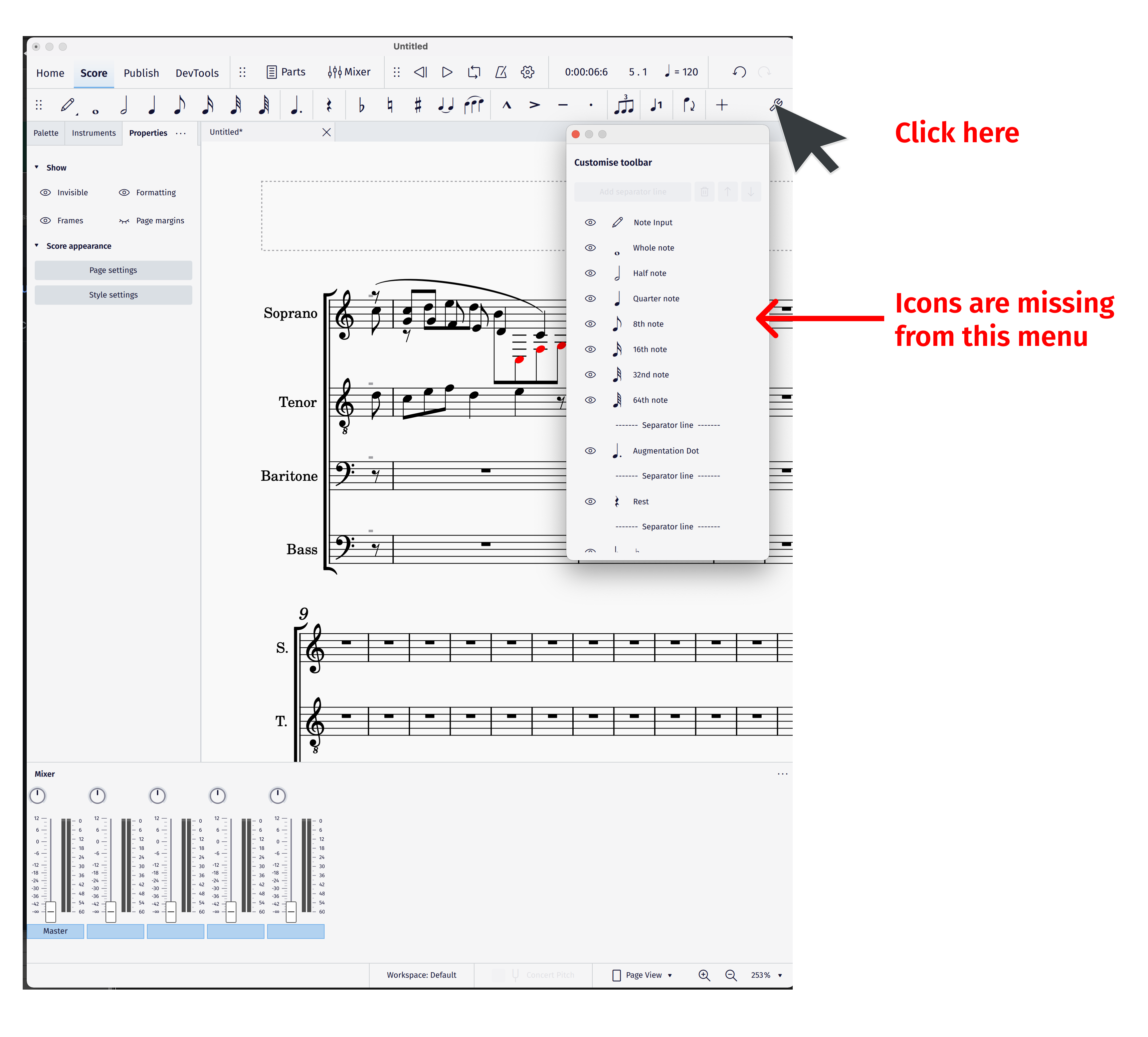 Customise toolbar menu is missing icons · Issue #8682 · musescore ...