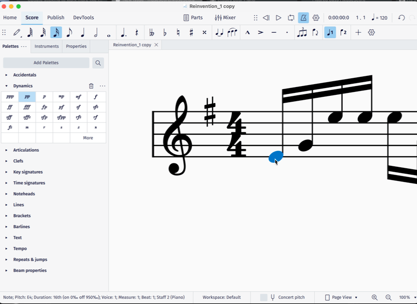 [MU4 Issue] Figured bass entry cursor appears in wrong position · Issue ...