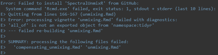 I can't install the package · Issue #1 · stbenke/SpectralUnmixR · GitHub