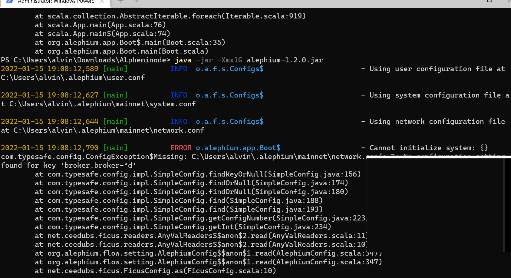 Node pğrpbşeö · Issue #497 · alephium/alephium · GitHub