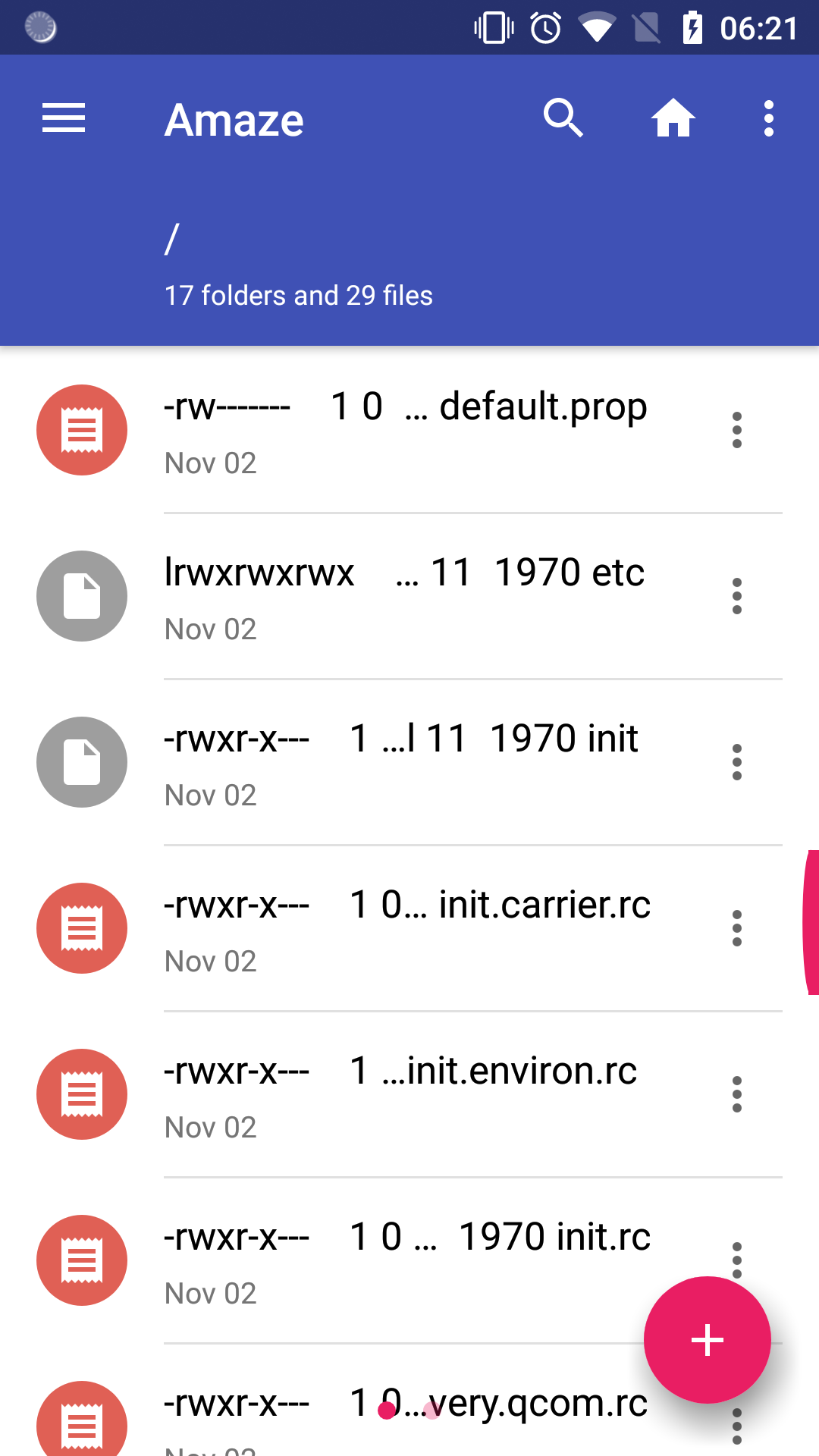 Root Explorer: weird display and some symlink to dir treated as files ...