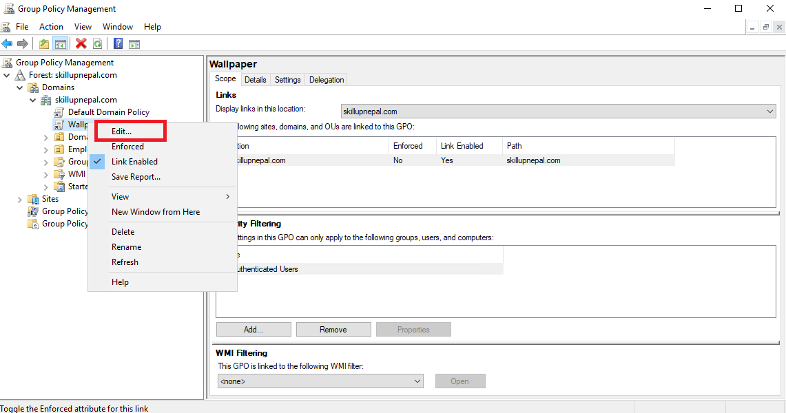 GitHub MrAAGO/DeployingWallpaperThroughGroupPolicy