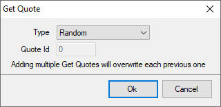 Quote Action