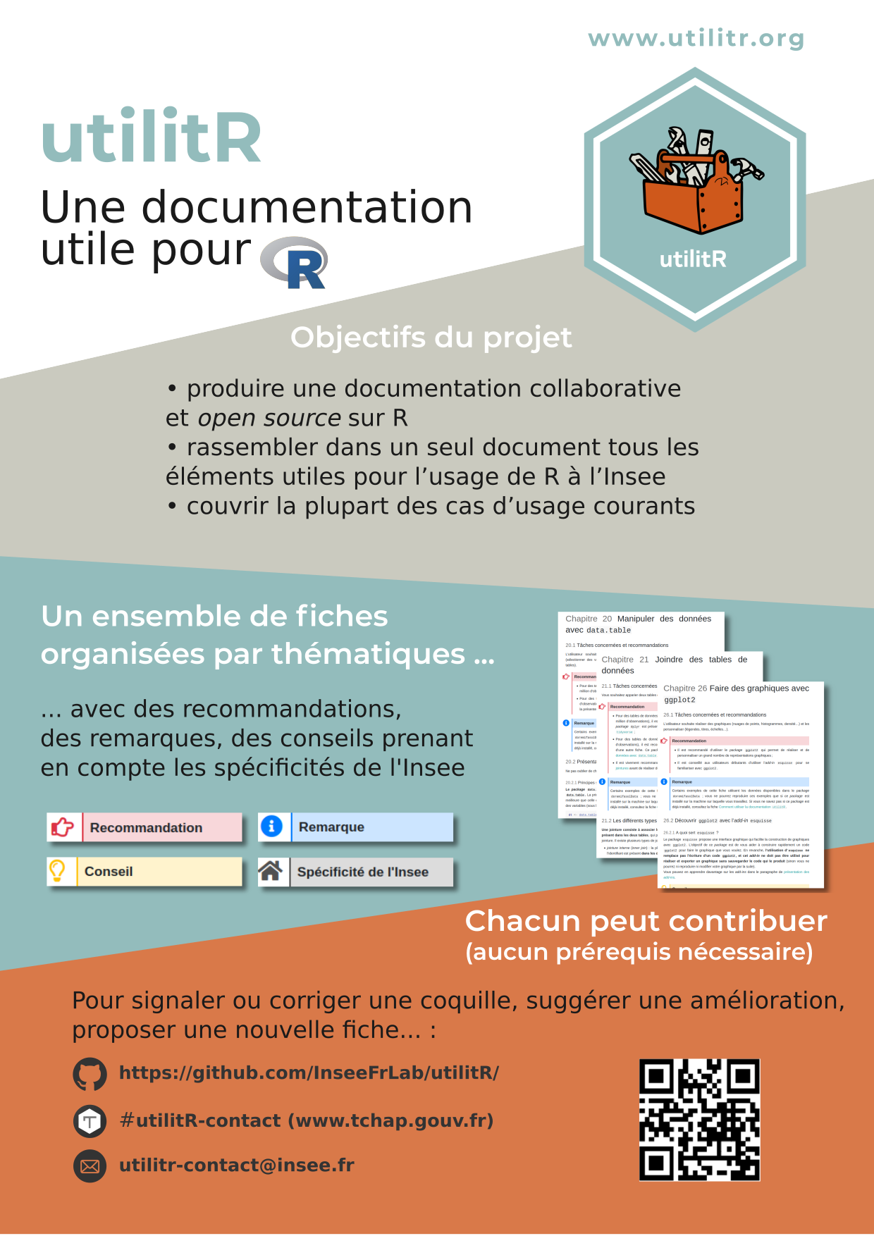 Affiches et flyers · Issue #374 · InseeFrLab/utilitR · GitHub