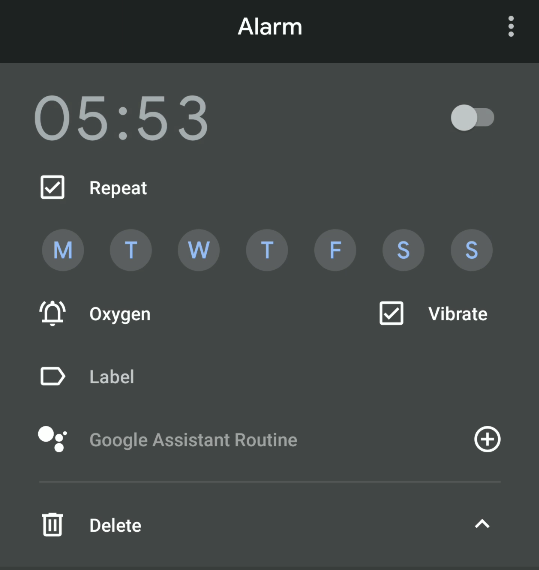 Does not repeat the alarm on weekdays after the first sounding · Issue ...