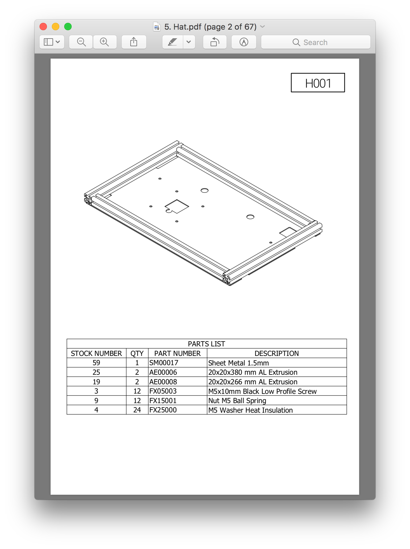 Assembly Step H001 · Issue 12 · · GitHub