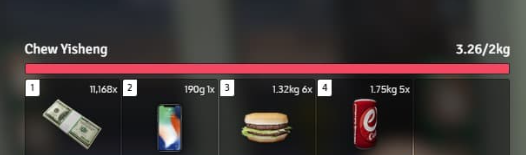 Add weight bar display to hotbar [TAB] · Issue #819 · overextended/ox ...