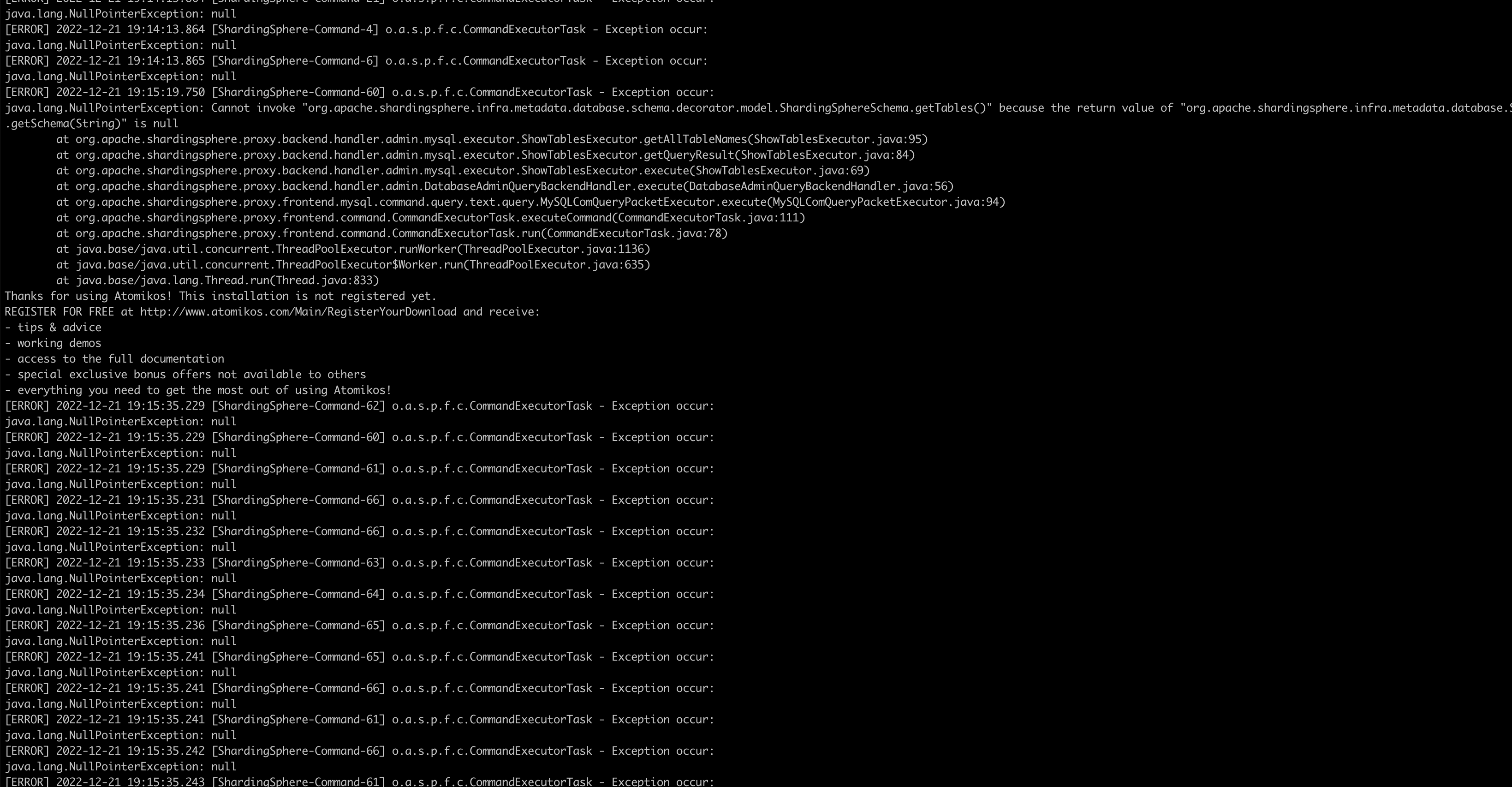 java.lang.NullPointerException Cannot invoke