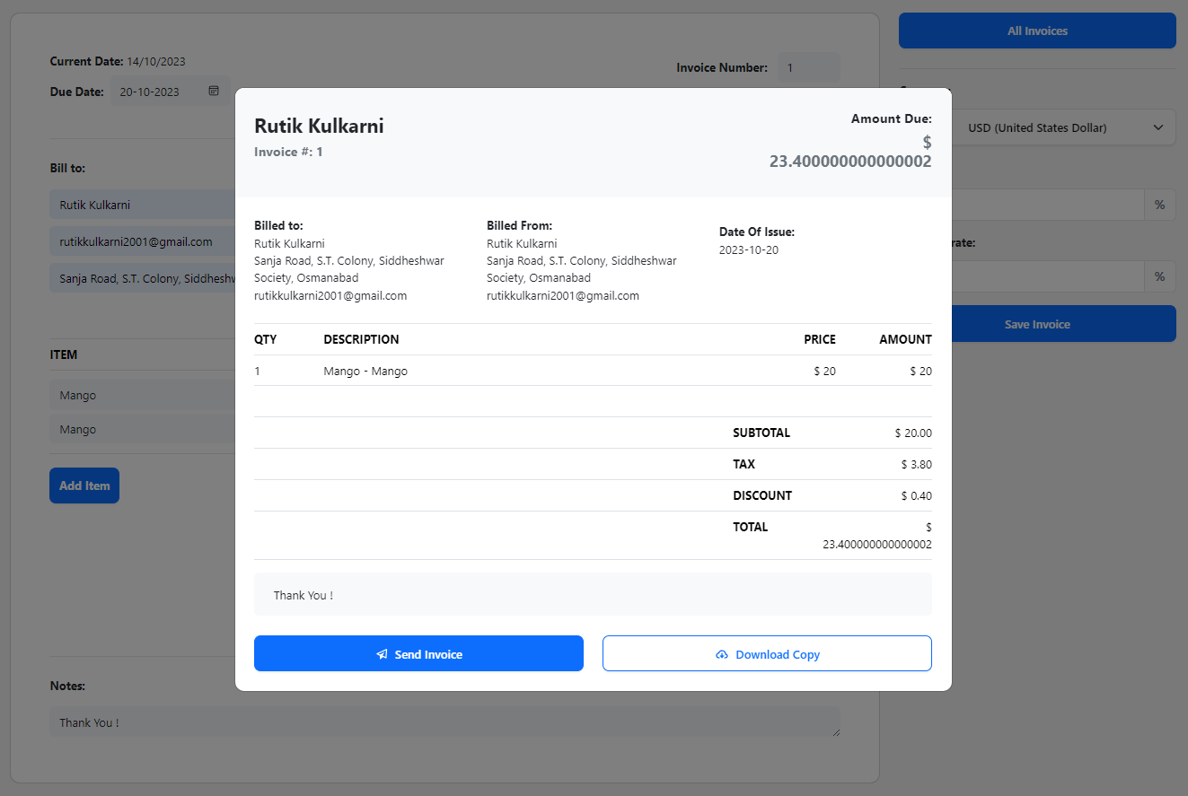GitHub - RutikKulkarni/Invoice-Generator-Swipe