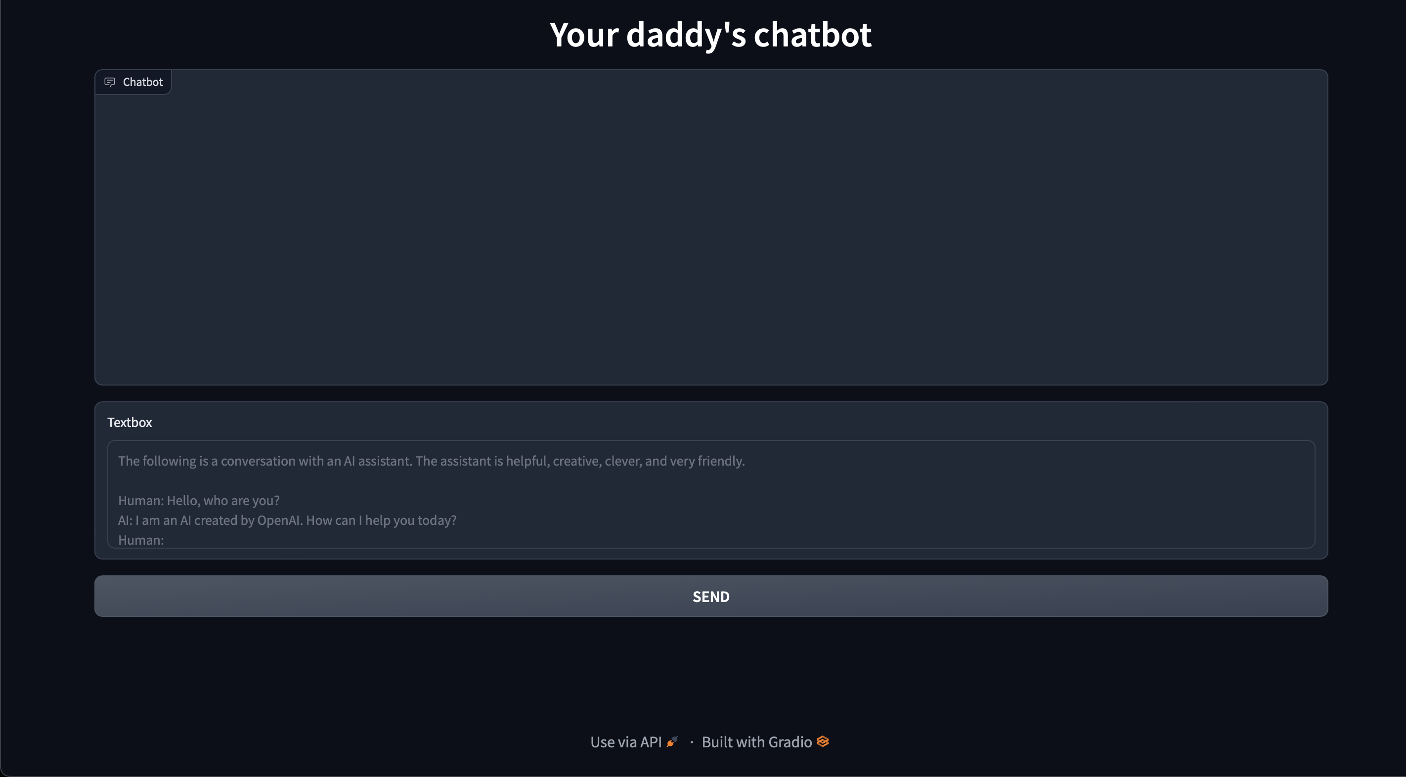 Github Sanisacat Chatgpt Clone A Pretty Basic Chatgpt Clone And Ui