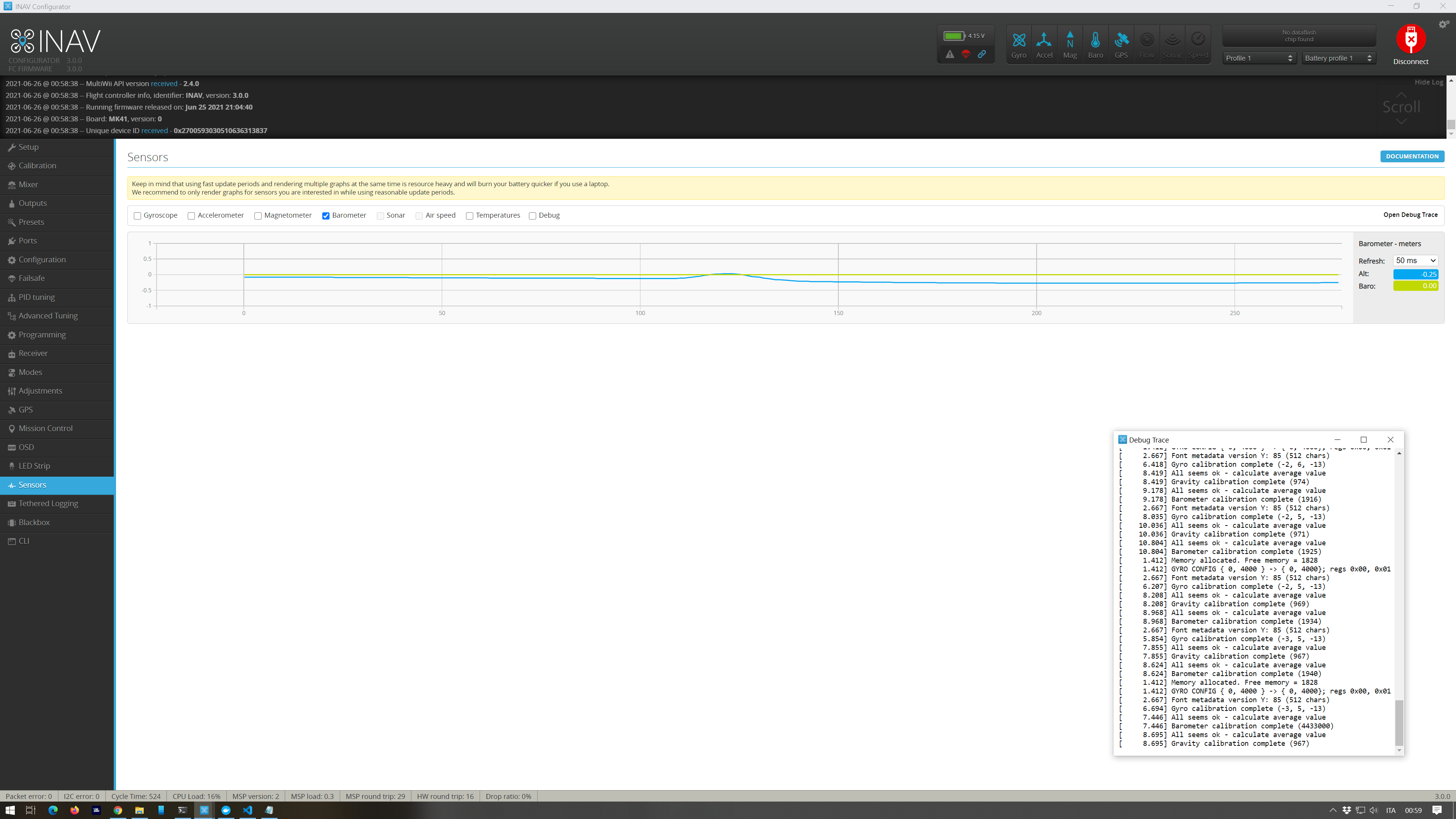 Help with crazy barometer · iNavFlight inav · Discussion 7188 · GitHub