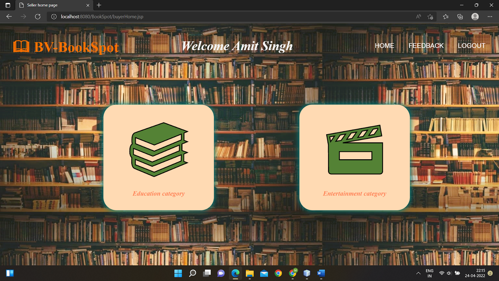 GitHub - Manya2001/BV-BookSpot: It is a web based application which ...