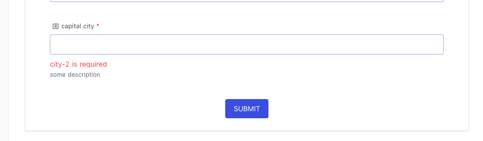 🐛 Bug: form view field validation error message, use alias name instead ...
