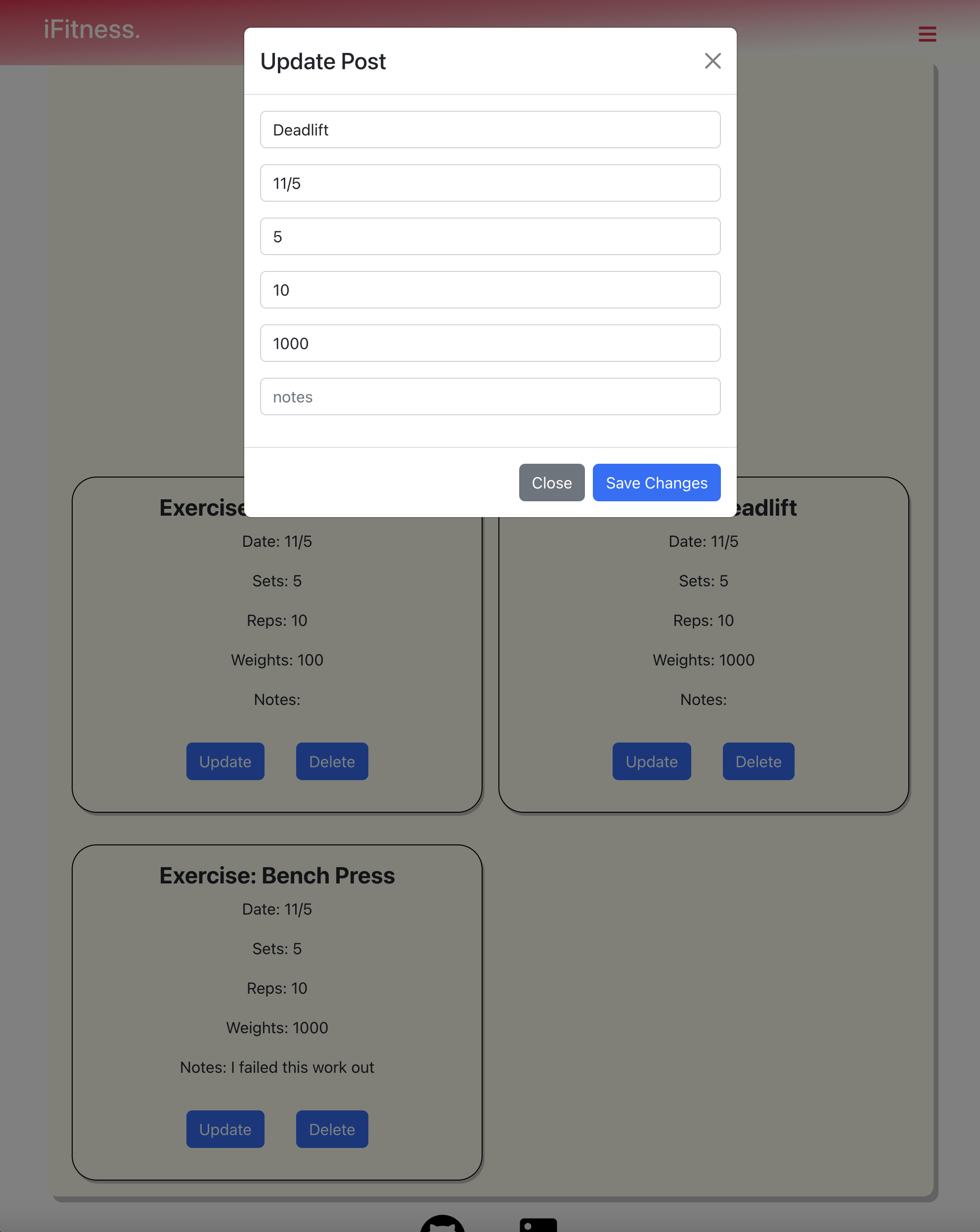 GitHub - CodingKevin95/iFitness