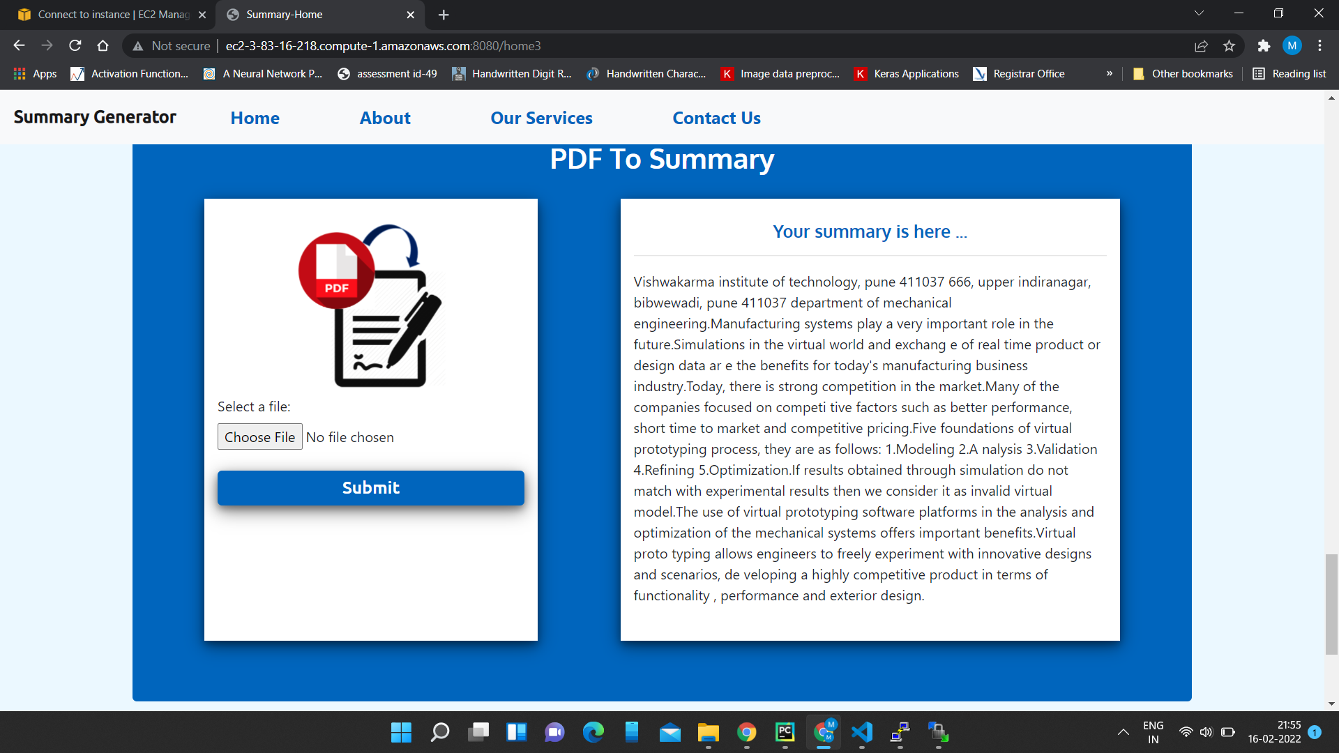 GitHub - Rathodsaheb/Summary-Generator