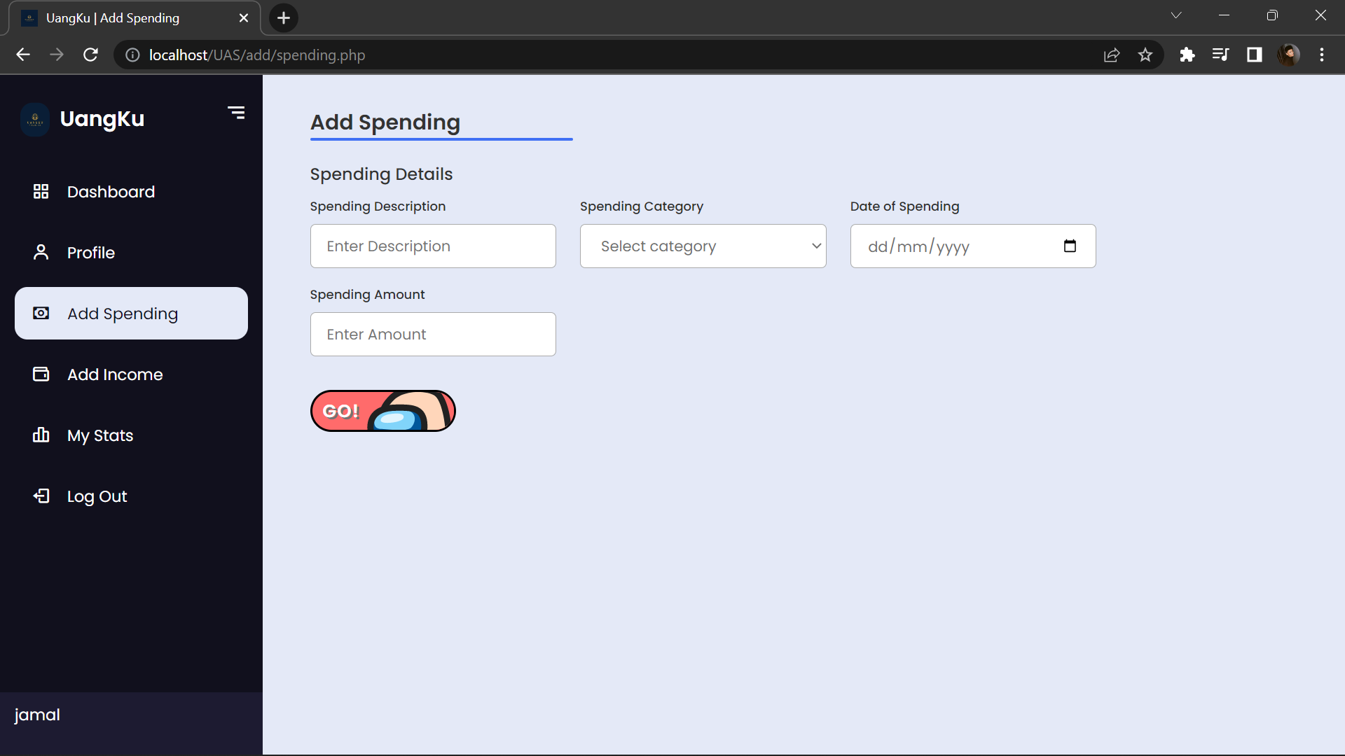 GitHub Aftermath00/Uangku Project K: help us more easily manage and