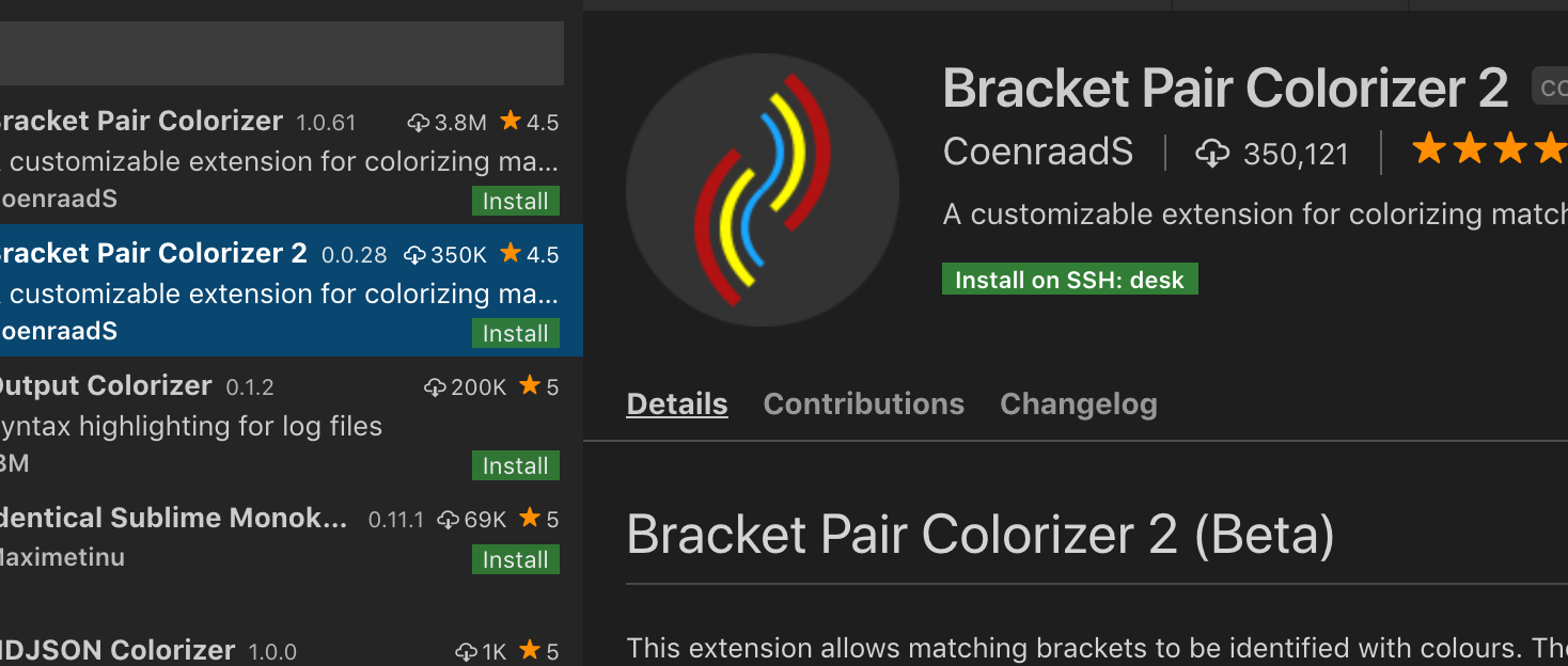 Bracket Pair Colorizer