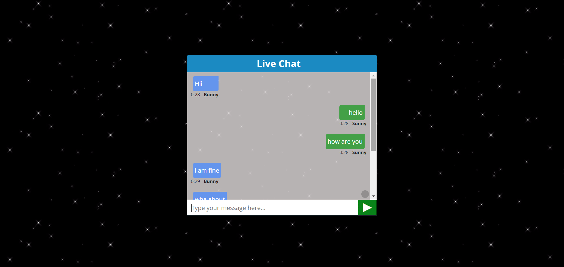 GitHub - chakradharsrinivas/VChat · GitHub