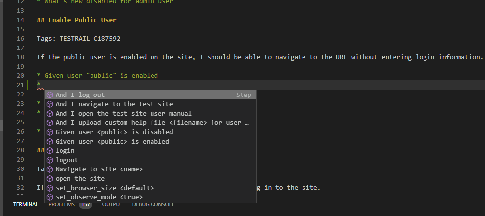 List available steps in project · Issue #1853 · getgauge/gauge · GitHub