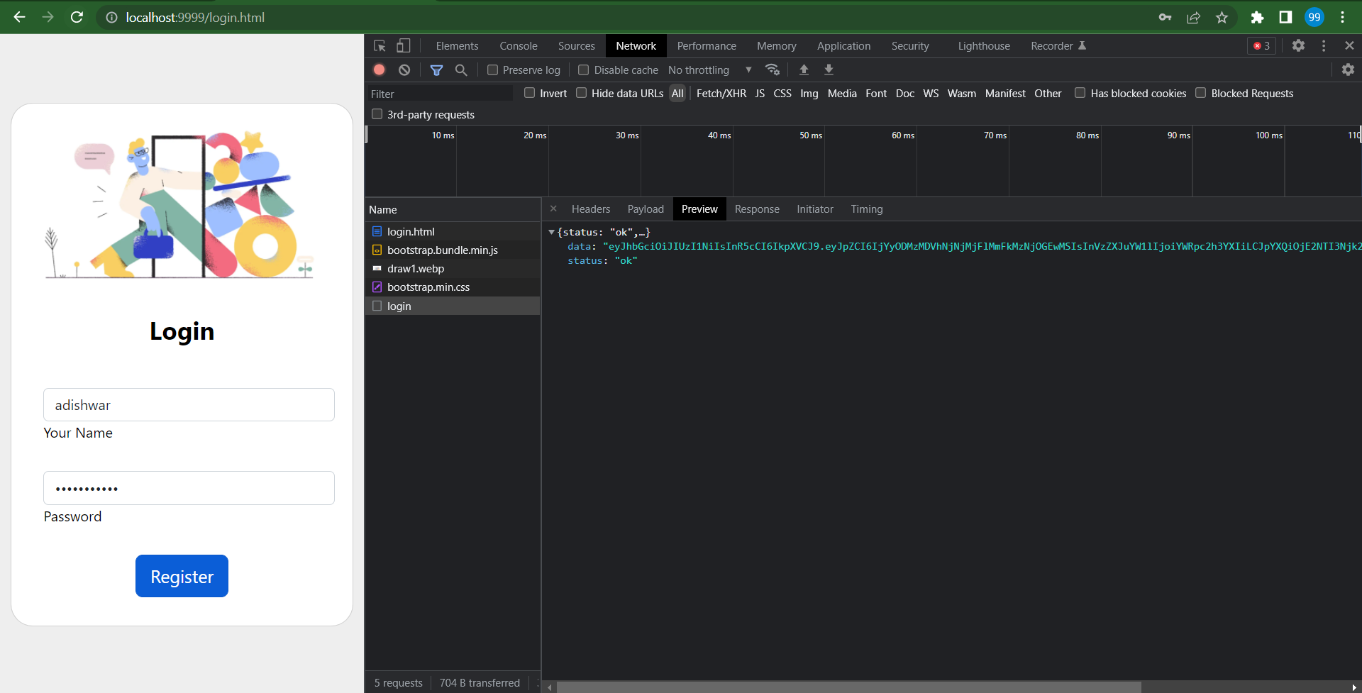 GitHub - adishwar010/SignUP-Login-JWT: Developed a sign up and login ...