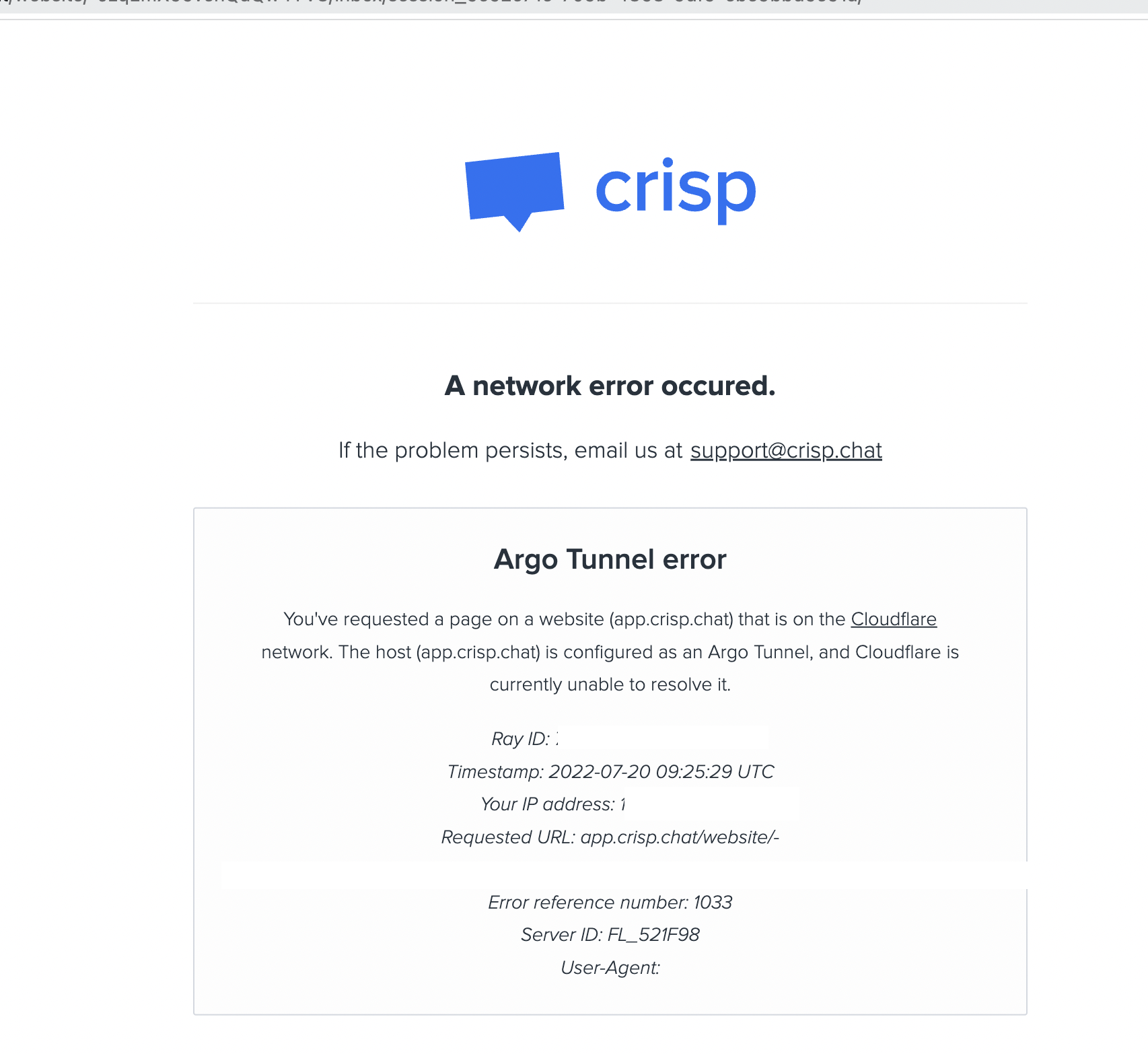 Cloudflared is not handling gracefully after CF detected DDoS attack 🐛 ...